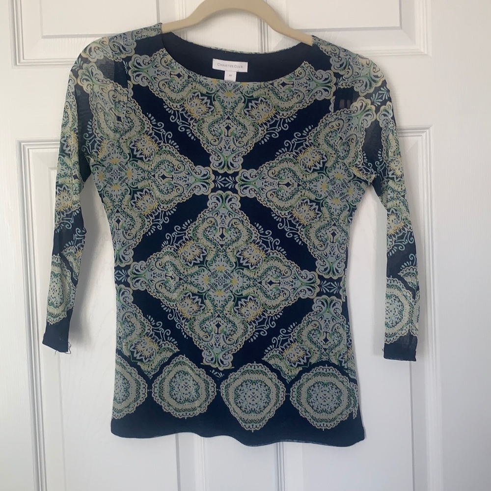 Charter club blouse